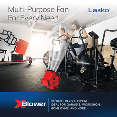 Lasko X12900 X-Blower 11″ High Velocity Air Mover Utility Blower Fan Floor Dryer