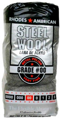 Homax Rhodes American Steel Wool Very Fine Grade #00 – 12 Pad