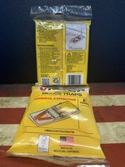 Victor Wide Pedal Mouse Traps M150 Indoor Mice Snap Trap, 2 Traps (No Box)