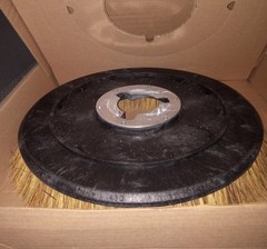 Mecury # 1901 17″ Union Mix Floor Polisher Scrub Brush With Clutch Plate (New)