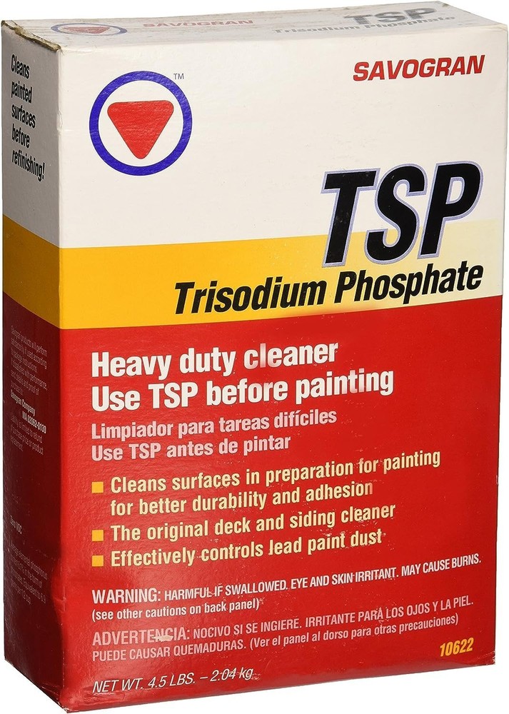 Savogran 10622 Trisodium Phosphate (TSP) 4.5lbs 4.5 Pounds, White Solid