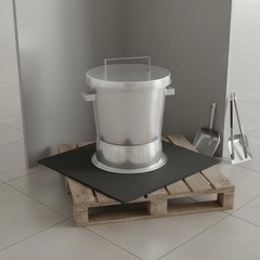 Fuel Kill Container Good Sealing Fuel Smothering Container with Lid
