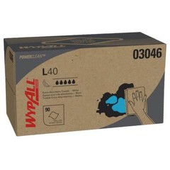 9 Pack WypAll POP-UP White L40 Wipes: 810 Wipes Total