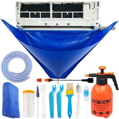 Mini Split Cleaning Kit Bag with 2L High Pressure Large, Blue