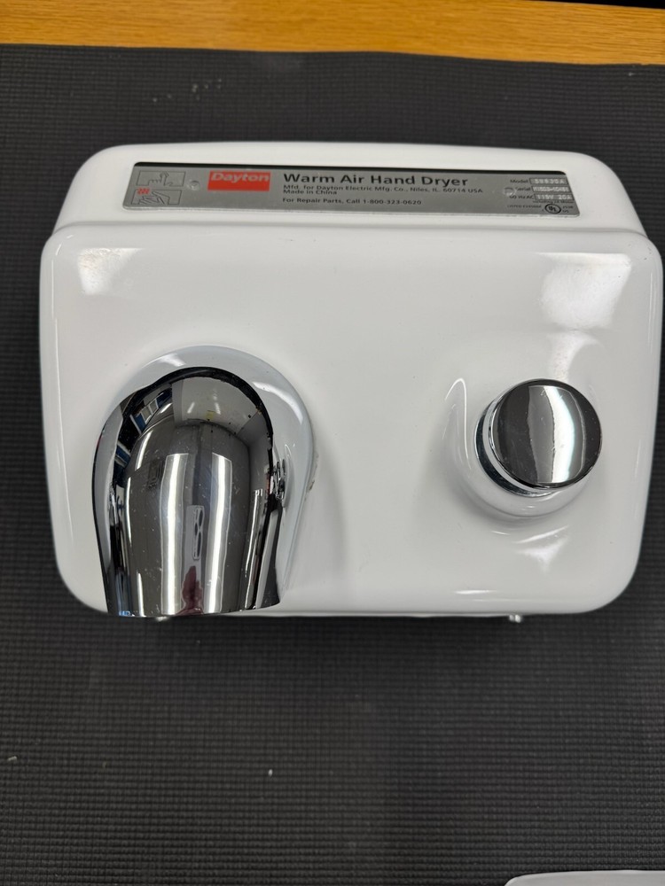 Dayton Warm Air Hand Dryer 5W630A