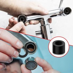 25 Pcs Black Rubber Hose Washers 1/2 Inch Seals for 3/4 Inch Hose Set