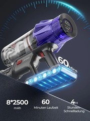 Laresar V7 (Ultra 7) 500W, 50,000Pa, 1.5L Cordless Vacuum Cleaner