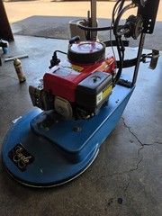 Eagle 680212 Burnisher Floor Buffer With Honda GXV340 Engine And Propane Tank