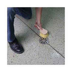 Boardwalk 4308 5.5 in. Brush 3 in. Tan Handle Cream Bristles Utility Brush New
