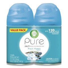 Air Wick 82093PK 5.89 oz Aerosol Spray Refill – Fresh Water (2/PK) New