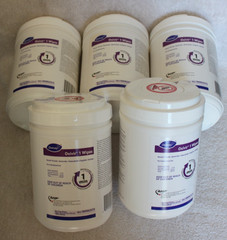 5 containers Diversey Oxivir 1 Surface Disinfectant Wipes *see description*