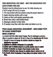 Ecolab Floortrax 6100315 Alkaline Floor Cleaning
