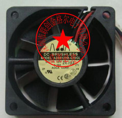 1pc new fan freeship AD0612LB-C70GL 12V 0.08A 2 ADDA 6CM