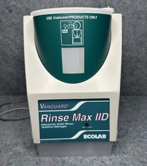 New Ecolab RINSE MAX IID PKD Vanguard Electronic Solid Rinse Additive Manager