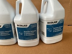 Ecolab 61495113 Revitalize Defoamer 6195113 Pack of 4 Gallons Distressed bottles