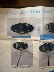 Tennant 1255494 Circuitboard kit IMOP, I-MOP XL. 1255494 1255495 1255496.