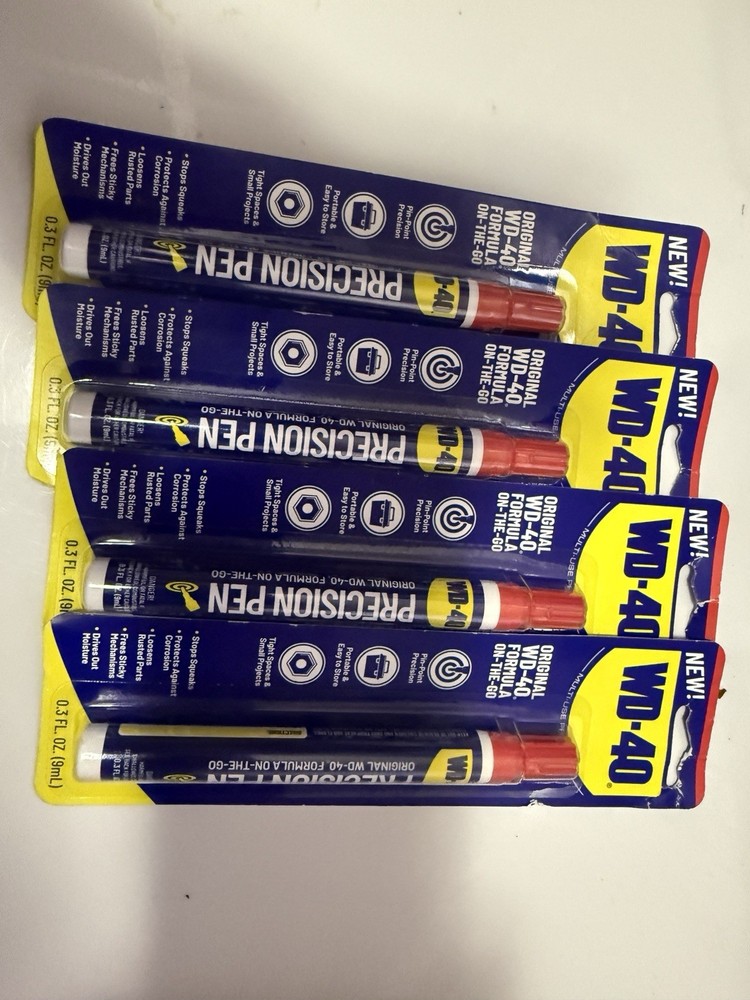WD-40 Formula On The Go No Mess Pen 0.26 Oz 4-Pack