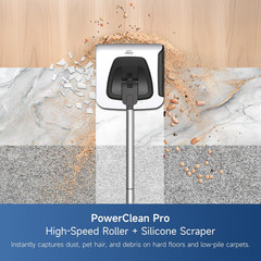 Cordless Electric Floor Sweeper – Lightweight, Quiet, and Powerful for All Floor