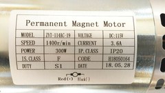 Nilfisk VV81331 120v 300w Brush Motor Kit For Clarke Viper and Advance Machines