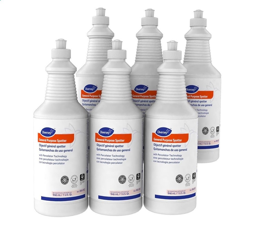 DiverseyCarpet Spotter 32 FLOZ General With Percolator Technology 6/Case