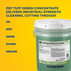 Zep Tuff Green All-Purpose Cleaner Concentrate – 5 Gallon (1 Unit) 203735 –