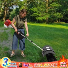 52cc Handheld Gas Power Broom Walk Behind Sweeper 2.3hp High Performance Cleaner