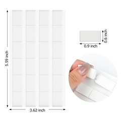 Moloppo 24pcs 0.6″ * 0.9″ Large Particles Cleaning Putty for AirPods A-White
