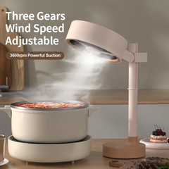 Mini Plug-In Desktop Air Purifier Cleaner Fan, Quiet Portable Range Hood