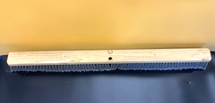 Carlisle 4501623 36″ Push Broom Head Gray Flagged PP Sweep Industrial Cleaning