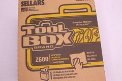 (126-Pk) Sellars Toolbox Z600 Interfold White 8.5″ x 16.5″