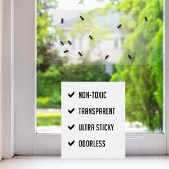 Window Fly Traps Indoor Clear (30 Pack) – for 30 Pack