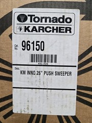 Karcher Tornado KM650 96150 26″ Push Sweeper 40-liter waste container
