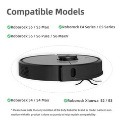 Replacement Spare Parts Compatible with Roborock S5, S5 Max, Combination Set