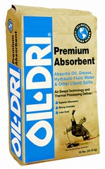 Oil Dri I01050G40 Industrial Oil Spill Absorbent, 50 Lbs. – Quantity 1