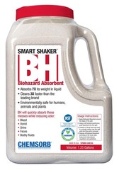 Biohazard Absorbent 1.25 Gallon Shaker – Spill Cleanup, Hazardous Waste Disposal
