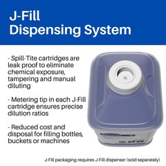 2 Diversey 100975197 GLANCE Ammonia Free Glass Multi-Surface Cleaner J-Fill pack
