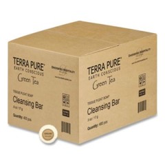 Diversified Hospitality 002041 Terra Pure Cleansing Bar Green Tea 0.6 Oz