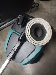 14″ Portable 22lbs Dual Brush Tile Deep Cleaning Dryer Machine Floor Scrubber