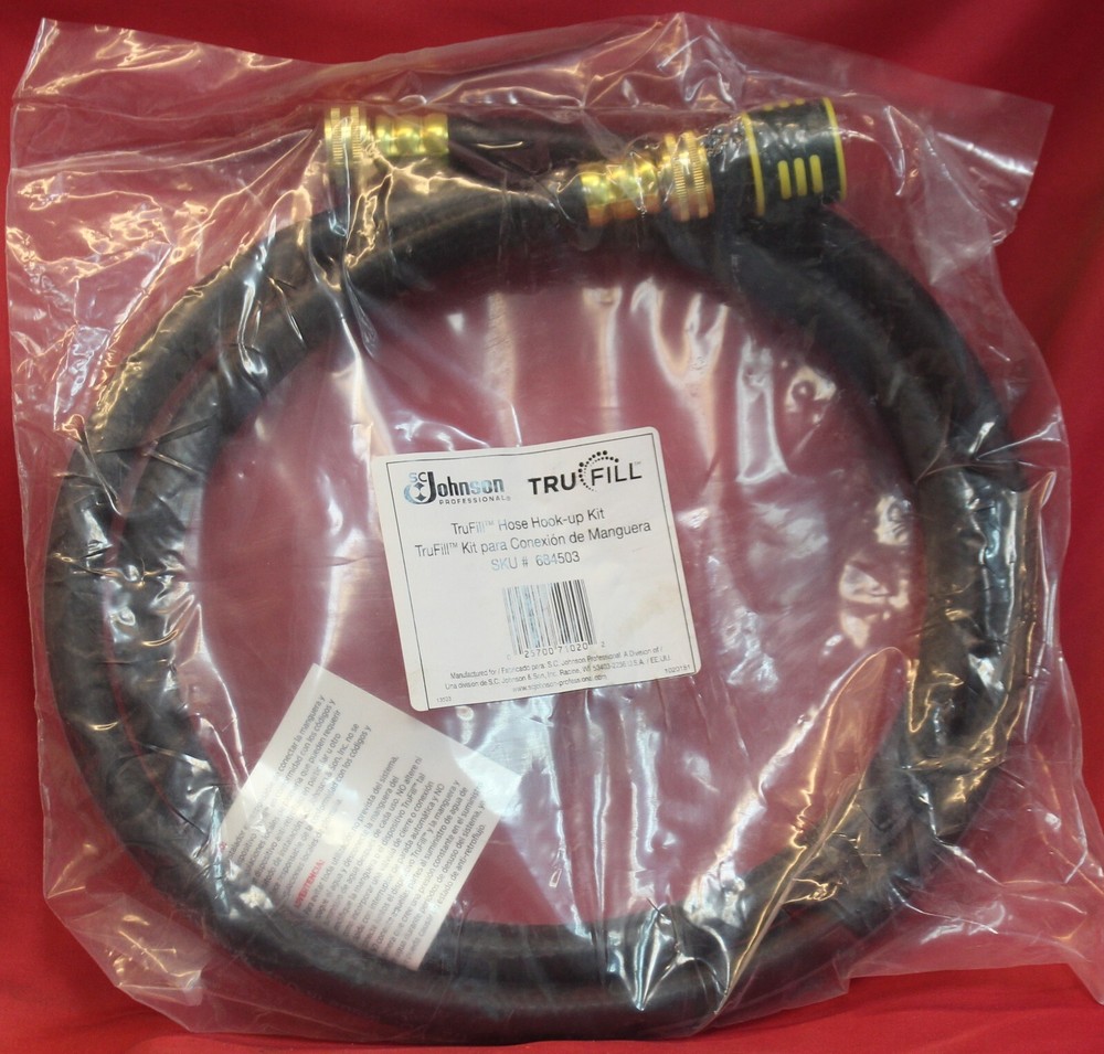 SC Johnson TruFill 684503 Hose Hook-Up Kit New, Sealed