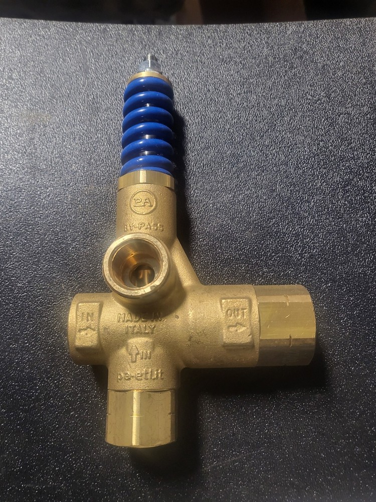 P.A. Unloader Valve Pressure Washer Pump Pulsar 4/Rv –4500 PSI, 10.5 GPM