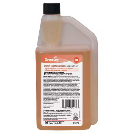 Diversey 101109752 Spot And Stain Remover, 32 Oz., Citrus