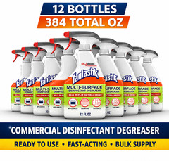 Fantastik Disinfectant Degreaser 32oz Spray 12 Pack Commercial 311836