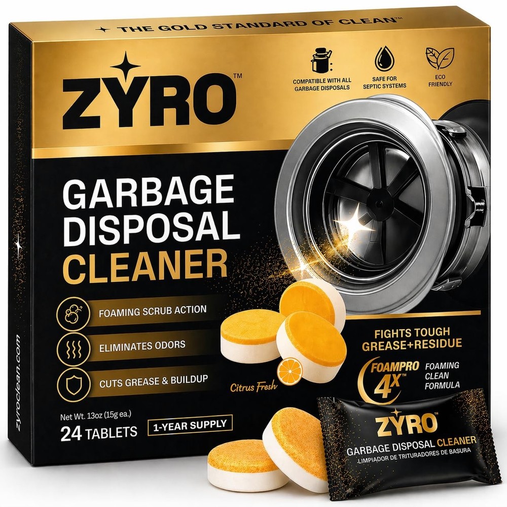 Garbage Disposal Cleaner and Deodorizer | 24 Pack | 1 Count (Pack of 24)