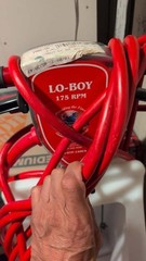 Used Mercury Floor Buffer Machine, LO-BOY at 175 RPM. With Tank and brushes.