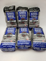 RHODES, CASE OF 72 EACH Medium Grade #1 Steel Wool