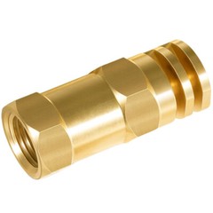 6540-1 Boomless Spray Nozzle 1/2″ FPT #5 Orifices (90° & 180° Caps) 2.0GPM 40PSI