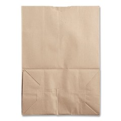 General SK1675 12 x 7 x 17 1/6 BBL Grocery Paper Bags – Kraft (400/Bndl) New