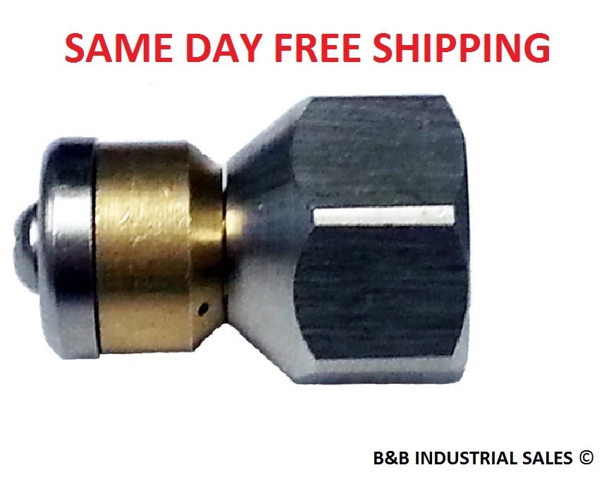 3/8″ Rotating Sewer Cleaning Jetter Nozzle #8.5 FREE SHIPPING BEST PRICE ON EBAY