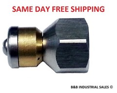 3/8″ Rotating Sewer Cleaning Jetter Nozzle #8.5 FREE SHIPPING BEST PRICE ON EBAY