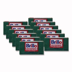 Brillo 21006 3.5″ x 6.12″ Heavy-Duty Scrub Sponge – Orange/Green (12/Carton) New